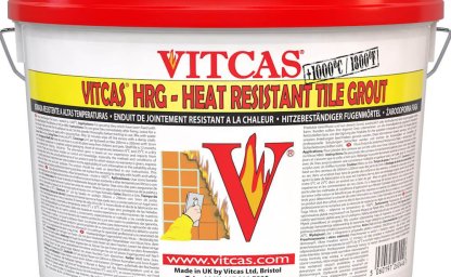 Grout for the tiled cooker: an effective seal against heat